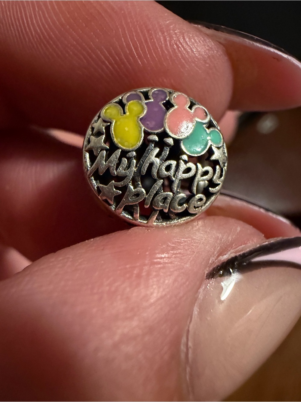 Disney X Pandora “My happy place” Charm #791672C01